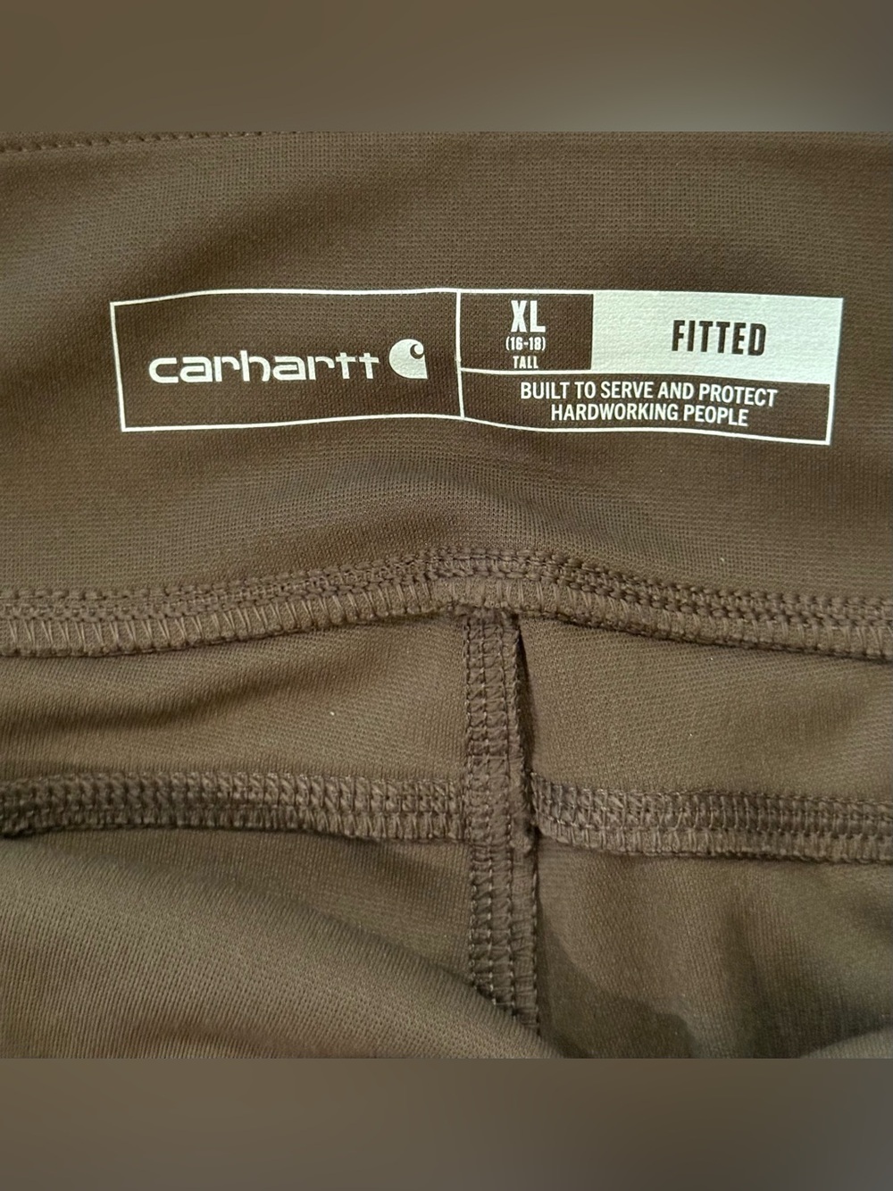 Carhartt Force Scrub Utility Leggings XL Tall Greenish Gray Stretch Cargo - Picture 4 of 14